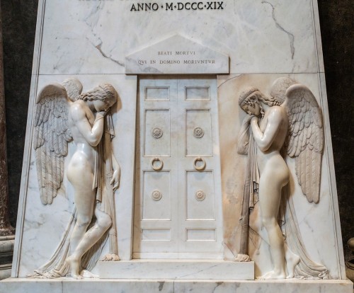 Funerary Monument of the Stuarts, Antonio Canova, Basilica of San Pietro in Vaticano