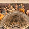 Church of Santa Maria della Pace, Chigi Chapel, painting decorations by Raphael (Raffaello Sanzio)