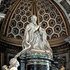 Tombstone monument of Pope Alexander VII, Gian Lorenzo Bernini, fragment, Basilica of San Pietro in Vaticano