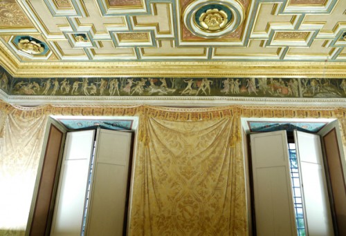 Farnesina, Sala del Fregio, the residence of Agostino Chigi