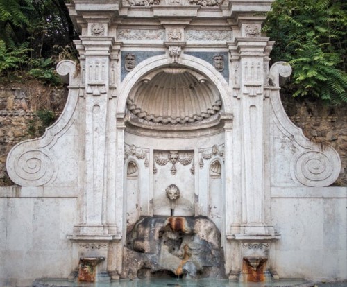 Fontana del Prigione,fragment, Gianicolo