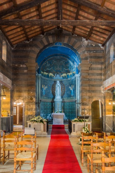 Interior of the Church of Santa Maria in Cappella