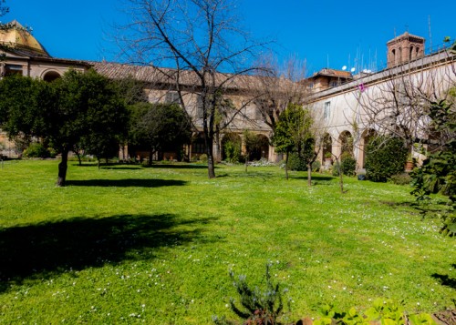 Zabudowania Dom Spokojnej Starości im. Franciszki Rzymskiej, fundacja rodu Doria-Pamphilj