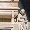 Antonio Canova’s funerary monument of Pope Clement XIV, fragment, Basilica of Santi Apostoli