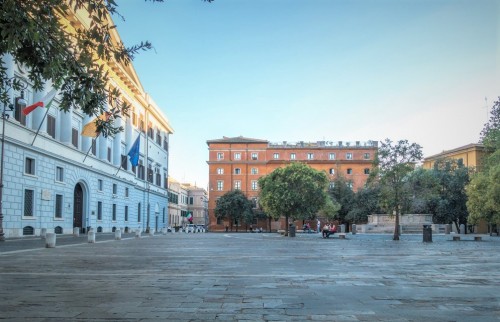 Fontana di Piazza Mastai na placu Mastai