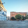 Fontana di Piazza Mastai na placu Mastai