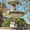 Fontana di Piazza Mastai na placu Mastai, fragment