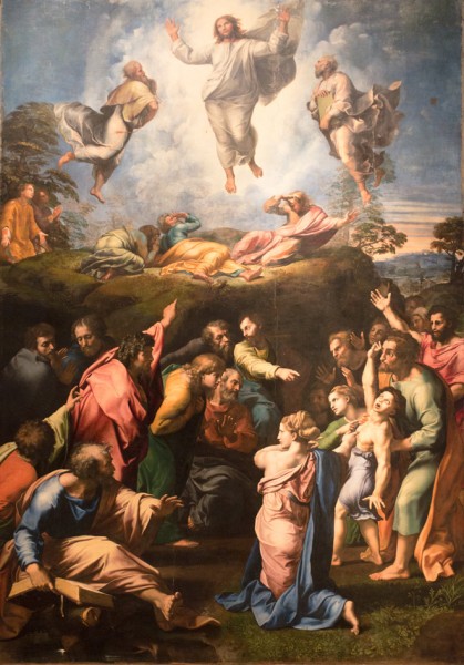 The Transfiguration,Raphael,Pinacoteca Vaticana (Musei Vaticani)