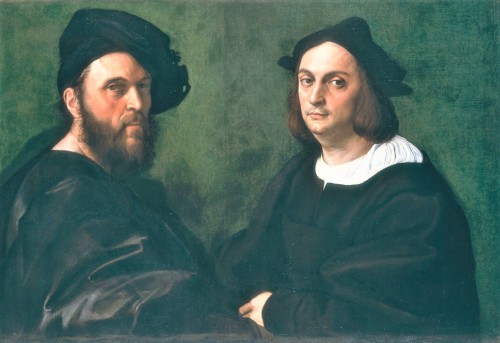 Portret Andrea Navagero i Agostino Beazzano, Rafael, Galeria Doria Pamphilj, zdj. Wikipedia