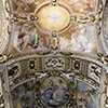 Vault of the Cerasi Chapel, fragment, Basilica of Santa Maria del Popolo