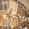 The Coronation of Charlemagne, Raphael and his workshop, Stanza dell’Incendio di Borgo, Apostolic Palace, pic.Wikipedia