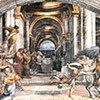 The Expulsion of Heliodorus from the Temple, Raphael and his workshop, Stanza di Eliodoro, Apostolic Palace, pic.Wikipedia