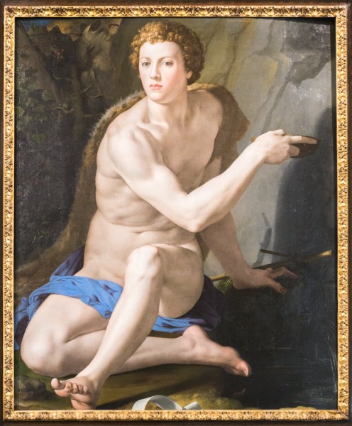 Bronzino,	St. John the Baptist, Galleria Borghese