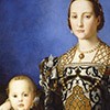 Bronzino, Eleonora di Toledo z synem Giovannim, ok.1645, Galleria Uffizi, Florencja, zdj. Wikipedia