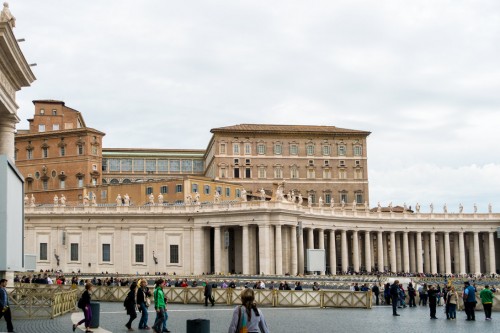 Bernini's colonnade in St. Peter's Square