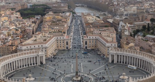 View of st. Peter's Square