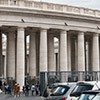 View of Bernini's colonnade from the outside