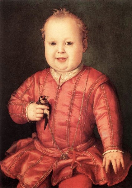 Giovanni di Medici as child, Galleria Uffizi (Florence), pic. Wikipedia