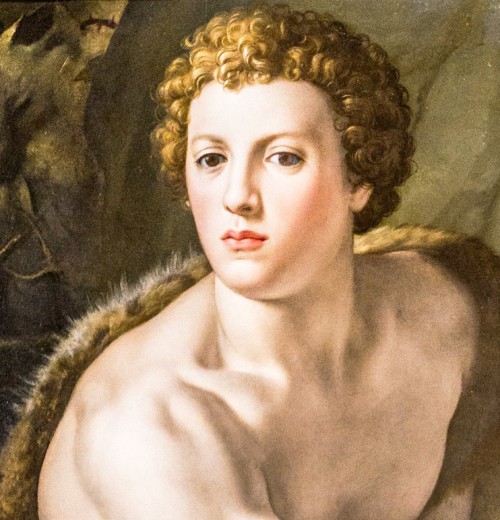 John the Baptist, fragment, Bronzino, Galleria Borghese