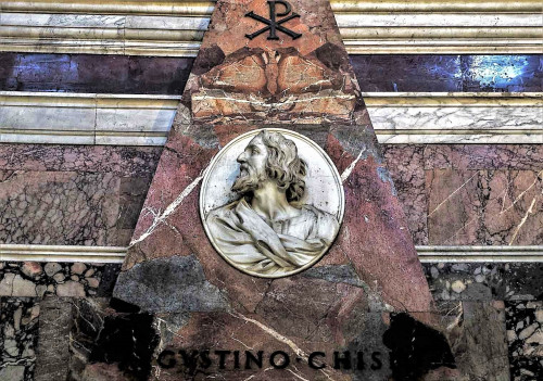 Chigi Chapel, posthumous monument to Agostino Chigi (fragment), Basilica of Santa Maria del Popolo