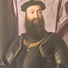 Portrait of Stefano Colonna, Bronzino, fragment, Galleria Nazionale d’Arte Antica, Palazzo Barberini