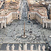 Vaticano Obelisk  and St. Peter's Square