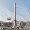 Obelisk Vaticano, Piazza di San Pietro