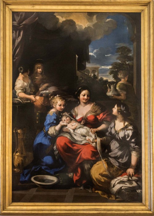 Pietro da Cortona, The Birth of the Virgin Mary, Palazzo Quirinale