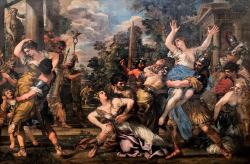 Pietro da Cortona, The Rape of the Sabine Women, Musei Capitolini – Pinacoteca Capitolina