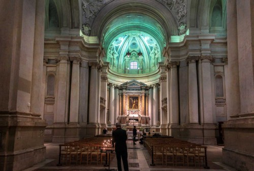 Pietro da Cortona, interior of the Church of Santi Luca e Martina