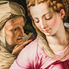 Madonna with Child, St. John the Baptist and St. Anne, fragment, Bronzino, Galleria Colonna - Palazzo Colonna