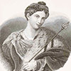 Tullia d'Aragona, Antonio Locatelli, 1837, pic. Wikipedia