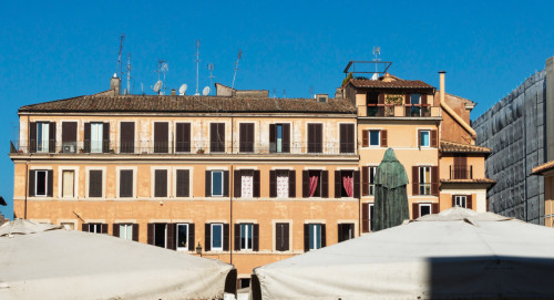 Statue of Giordano Bruno at Campo de’Fiori