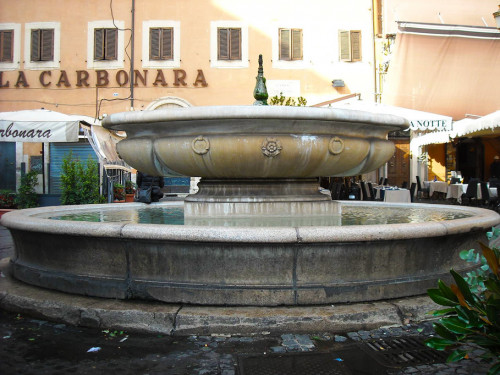 Fountain at Campo de'Fiori