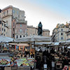 Statue of Giordano Bruno at Campo de’Fiori