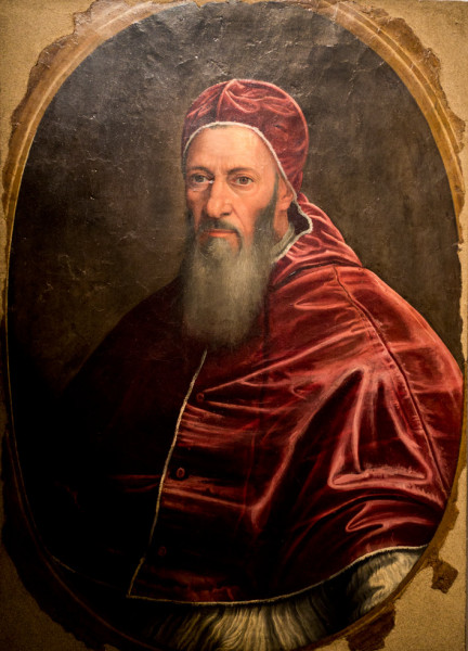 Juliusz III, portet papieża, Scipione Pulzone, Galleria Spada