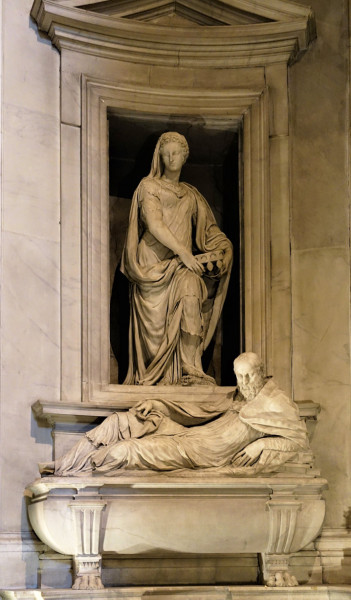 Bartolomeo Ammannati, Chapel del Monte, allegory of Religion, Church of San Pietro in Montorio