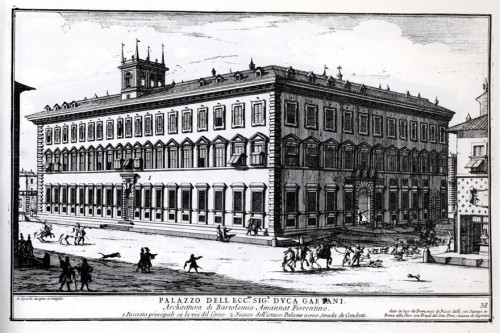 Palazzo-Ruspoli, Alessandro Specchi, Roma, 1699, pic.Wikipedia