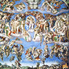 The Last Judgment, Michelangelo, Sistine Chapel, Apostolic Palace pic. Wikipedia