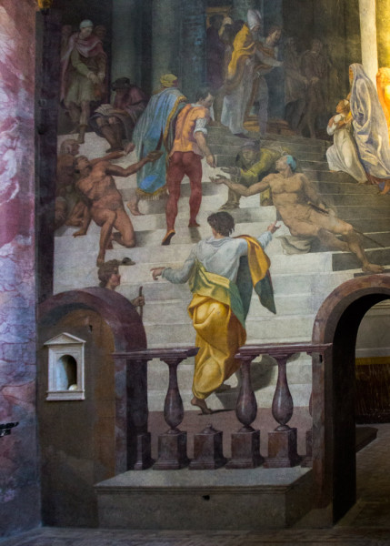 Daniele da Volterra, Presentation of Mary in the Temple, Chapel della Rovere, Church of Santa Trinità dei Monti