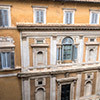 Palazzo Firenze, courtyard, view of the Loggia of Primaticcia