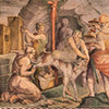 Palazzo di Firenze, the so-called Loggia del Primaticcio, decorations - Prospero Fontana