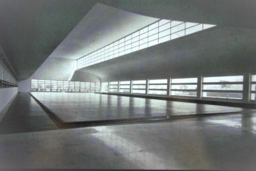 Accademia della Scherma, interior, Luigi Moretti, Foro Italico