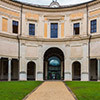 Villa Giulia, casino from the side of the inner courtyard