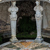 Villa Giulia, caryatids in the nymphaeum basin