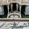 Villa Giulia, nymphaeum with an ancient mosaic