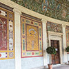 Villa Giulia, view of the loggia with antique frescoes