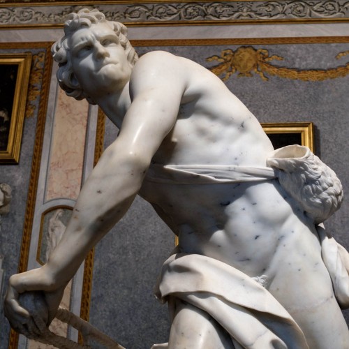 Dawid, Gian Lorenzo Bernini, Galleria Borghese