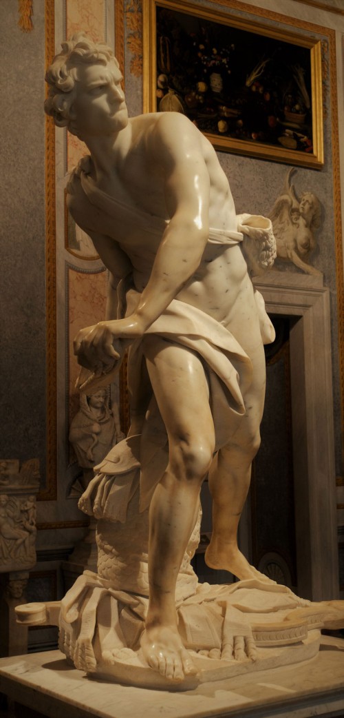 David, Gian Lorenzo Bernini, Galleria Borghese