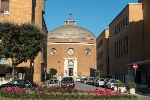 La Divina Sapienza Church in the La Sapienza University Complex (Città Universitaria)